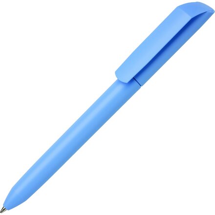 Ручка шариковая автоматическая "Flow Pure MATT" светло-голубой