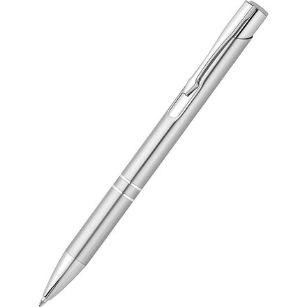 Ручка шариковая автоматическая "Holly", серебристый