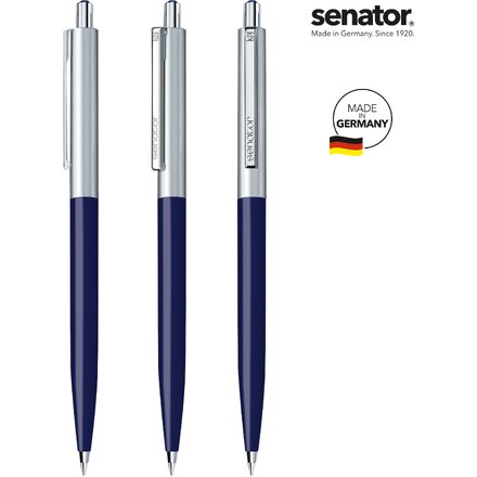 Ручка шариковая автоматическая "Point metal" темно-синий