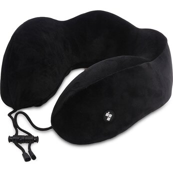 Подушка для путешествий с эффектом памяти Мемо "Bluewinder" Black