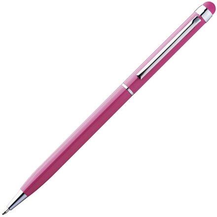 Ручка шариковая автоматическая "New Orleans" розовый/серебристый