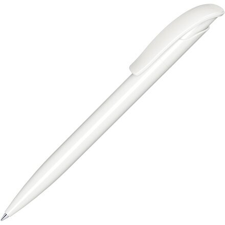 Ручка шариковая автоматическая "Challenger Polished Antibac" белый
