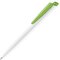 Ручка шариковая автоматическая "Dart Polished Basic" белый/светло-зеленый