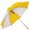 Зонт-трость "Aix-en-Provence" белый/желтый