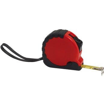 Рулетка "Elemental" черный/красный, 3 м