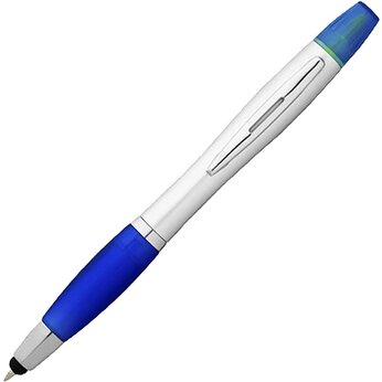 Ручка шариковая "Nash" классический синий/серебристый