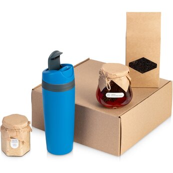 Подарочный набор Tea Cup Superior Honey 2.0, синий