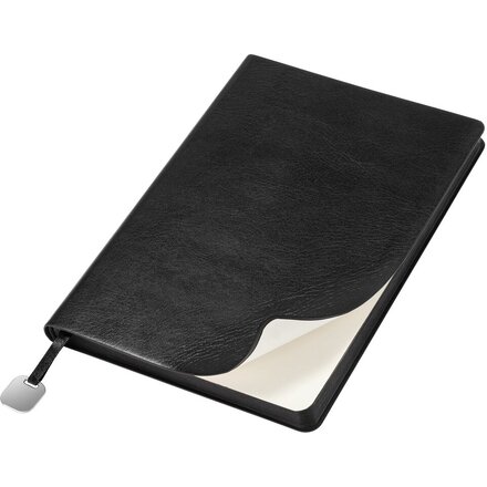 Ежедневник недатированный "Flexy Buffalo", черный, срез черный