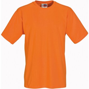 Футболка мужская "Super Heavy Super Club" 180, XL, оранжевый