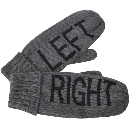 Варежки "Left&Right" серый