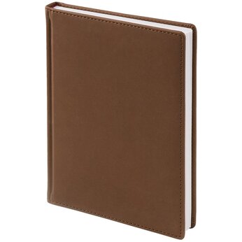 Ежедневник датированный A5 "Velvet", коричневый 2026