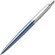 Ручка шариковая автоматическая "Jotter Waterloo Blue CT" голубой/серебристый