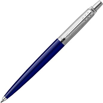 Шариковая ручка Parker Jotter ORIGINALS NAVY BLUE CT (2747C), стержень: M blue ЭКО-УПАКОВКА