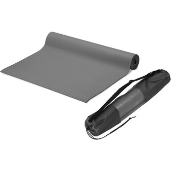 Коврик для йоги "Asana" серый