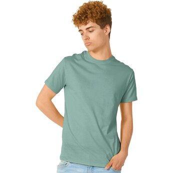 Футболка "Heavy Super Club" с боковыми швами, мужская, припылено-бирюзовый, размер S_v2