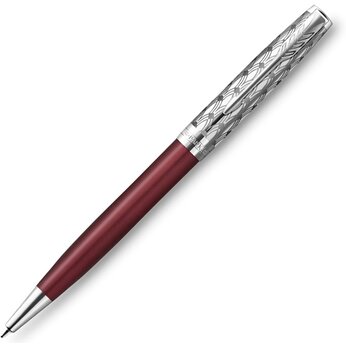 Шариковая ручка Parker Sonnet Premium Refresh RED CT, стержень: M, цвет чернил: black , в подарочной упаковке