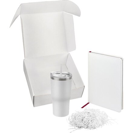 Набор подарочный: Кружка термическая "Joyner M", ежедневник недатированный «Sidney Nebraska» А5, коробка подарочная, наполнитель