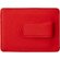 Картхолдер для двух карт и наличных денег с зажимом "Crave", красный