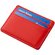 Картхолдер для двух карт и наличных денег с зажимом "Crave", красный