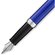 Перьевая ручка Waterman Hemisphere Deluxe, серебристый/синий/черный