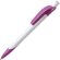 Ручка шариковая автоматическая "Тироль" белый/фиолетовый