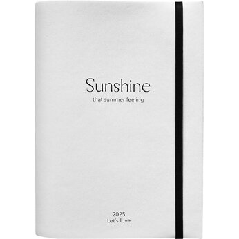Ежедневник недатированный "Sunshine" А5, белый