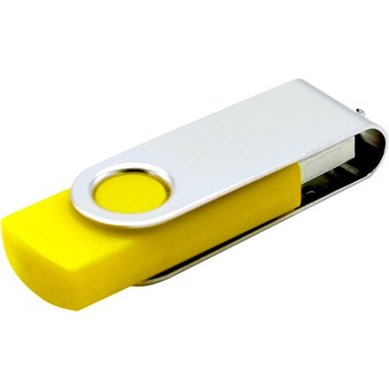Карта памяти USB Flash 2.0 16 Gb VDF-008, желтый