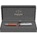 Ручка шариковая автоматическая "Sonnet Essential SB K545 LaqOrange CT" серебристый/оранжевый