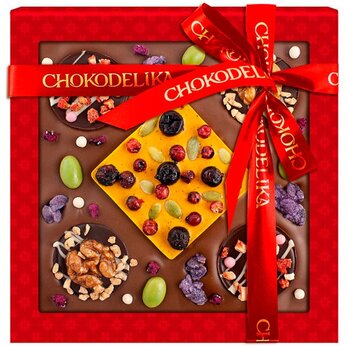 Шоколад белый "Облепиха и брусника" 35 г