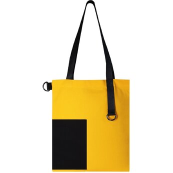 Сумка для покупок "Superbag Color", желтый 130 C/черный