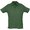 Рубашка-поло мужская "Summer II" 170, S, т.-зеленый