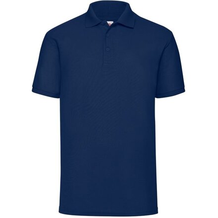 Рубашка-поло мужская "Polo" 180, S, темно-синий