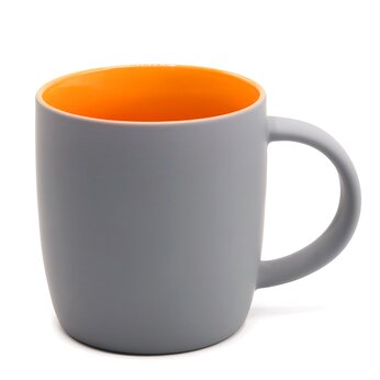 Кружка "Spring", серый/оранжевый