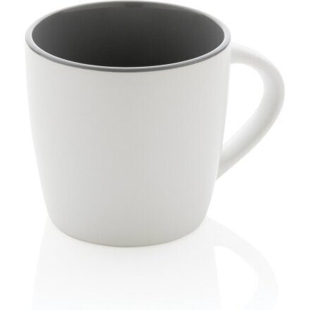 Кружка "P434.003", белый/серый