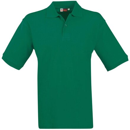Рубашка-поло мужская "Boston" 180, L, темно-зеленый