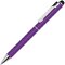 Ручка шариковая автоматическая "Straight Si Touch" фиолетовый/серебристый