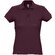 Рубашка-поло женская "Passion" 170, М, бордовый