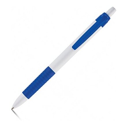 Ручка шариковая автоматическая "Aero" белый/синий