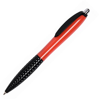 Ручка шариковая автоматическая "Jump" красный/черный