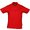 Рубашка-поло мужская "Prescott Men" 170, S, красный