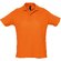 Рубашка-поло мужская "Summer II" 170, L, оранжевый