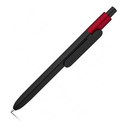 Ручка шариковая автоматическая "Kiwu" черный/красный