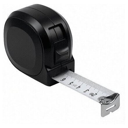 Рулетка "Tools Carpenter" с ремешком, черный