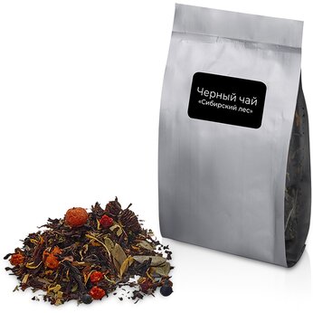 Чай черный «Сибирский лес», 50 г, серия Herbalis