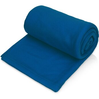 Плед флисовый Polar, индиго