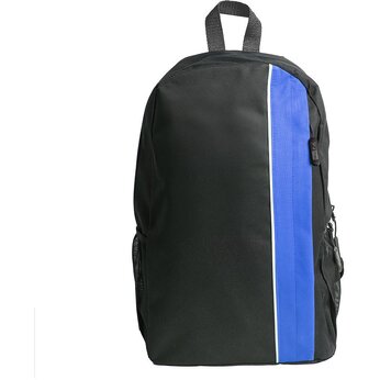 Рюкзак "PLUS", черный/ярко-синий