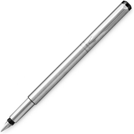 Ручка перьевая «Parker Vector Standard Stainless Steel CT», серебристый
