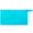 Пенал "Веста" прозрачный голубой 2995 C