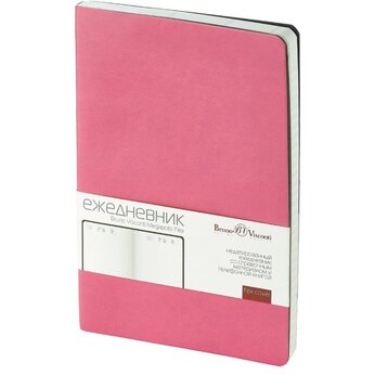 Ежедневник недатированный А5 "Megapolis Flex", розовый