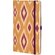 Блокнот "Ikat mustard blush" А5, оранжевый/бордовый